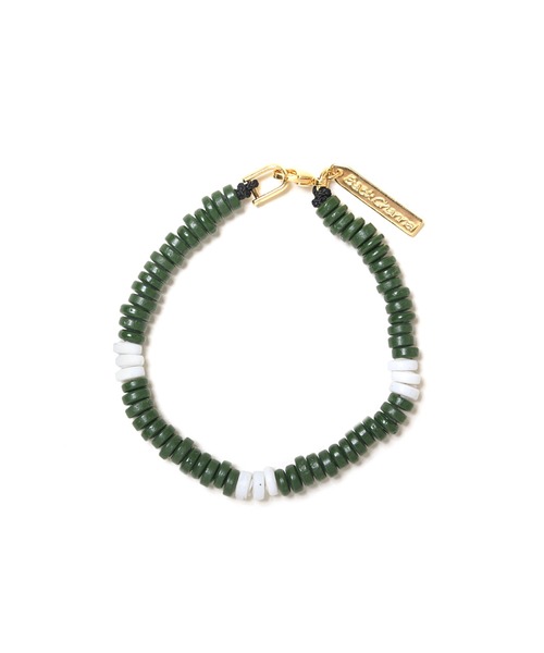 Back Channel（バックチャンネル）の「BEADS BRACELET（ブレスレット・メンズ・ブラック/サックスブルー/レッド/グリーン・ONE SIZE）」の3枚目の写真