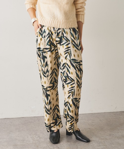 Omekashi（オメカシ）の「柄イージーパンツ（その他パンツ・レディース・アイボリー/キャメル・FREE）」の16枚目の写真