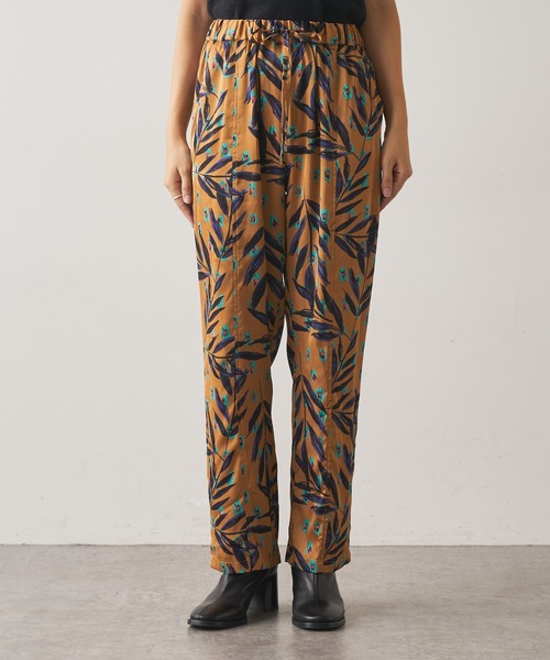 Omekashi（オメカシ）の「柄イージーパンツ（その他パンツ・レディース・アイボリー/キャメル・FREE）」の5枚目の写真