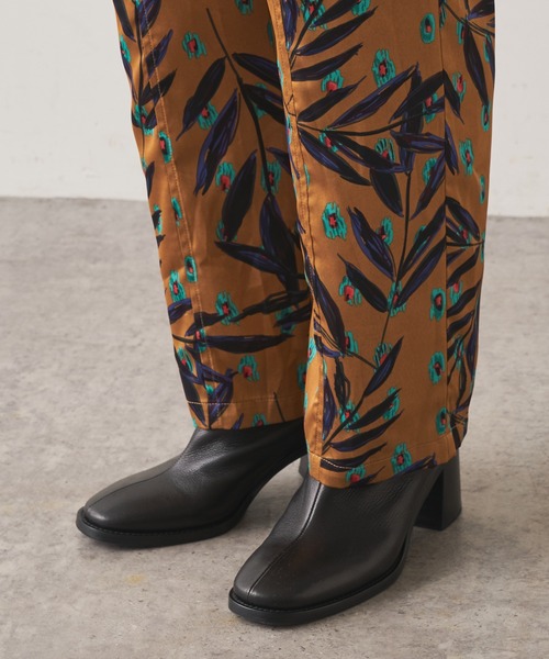 Omekashi（オメカシ）の「柄イージーパンツ（その他パンツ・レディース・アイボリー/キャメル・FREE）」の10枚目の写真