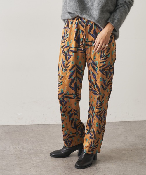 Omekashi（オメカシ）の「柄イージーパンツ（その他パンツ・レディース・アイボリー/キャメル・FREE）」の12枚目の写真