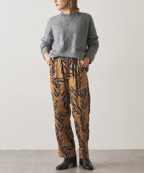 Omekashi（オメカシ）の「柄イージーパンツ（その他パンツ・レディース・アイボリー/キャメル・FREE）」の14枚目の写真