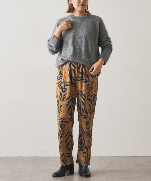 Omekashi（オメカシ）の「柄イージーパンツ（その他パンツ・レディース・アイボリー/キャメル・FREE）」の15枚目の写真