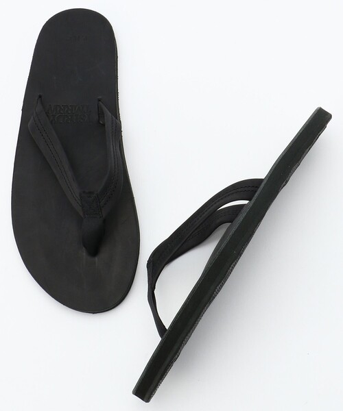 YSTRDY's TMRRW（イエスタデイズトゥモロー）の「YSTRDY'S TMRRW/イエスタデイズトゥモロー ×PHIGVEL SANDAL/フィグベル サンダル（サンダル・メンズ・ブラック/ベージュ・3/5/1）」の2枚目の写真