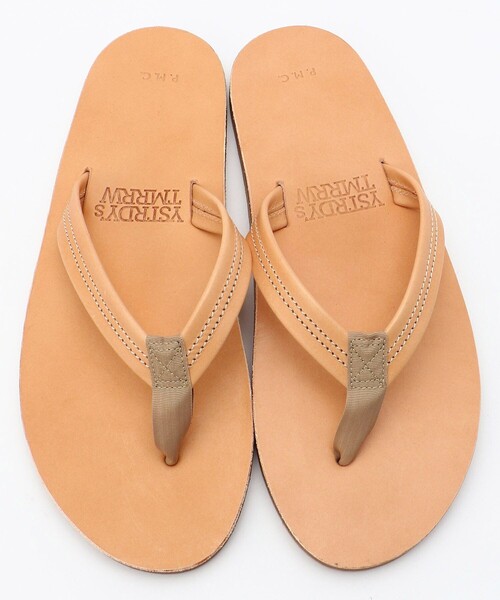 YSTRDY's TMRRW（イエスタデイズトゥモロー）の「YSTRDY'S TMRRW/イエスタデイズトゥモロー ×PHIGVEL SANDAL/フィグベル サンダル（サンダル・メンズ・ブラック/ベージュ・3/5/1）」の6枚目の写真