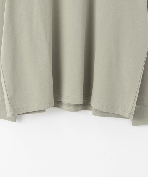 RAGEBLUE（レイジブルー）の「スムースプチロゴ刺繍ロンT/203173（Tシャツ/カットソー・メンズ・ホワイト/ブラック/ダークブラウン/グリーン・MEDIUM/LARGE）」の13枚目の写真