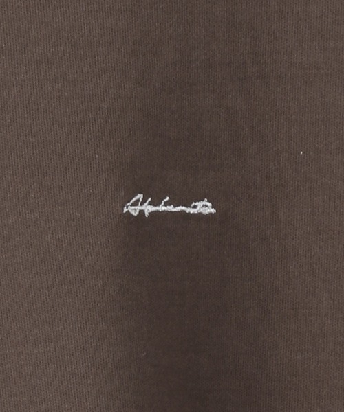 RAGEBLUE（レイジブルー）の「スムースプチロゴ刺繍ロンT/203173（Tシャツ/カットソー・メンズ・ホワイト/ブラック/ダークブラウン/グリーン・MEDIUM/LARGE）」の17枚目の写真