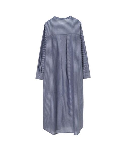 koe（コエ）の「サイドボタンバンドカラーシャツワンピース*（シャツワンピース・レディース・ホワイト/ベージュ/ネイビー/A/B・FREE）」の16枚目の写真