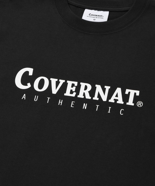 COVERNAT（カバーナット）の「【COVERNAT】AUTHENTIC LOGO LONG SLEEVE / カバーナット オーセンティック ロゴ ロングスリーブ Tシャツ（Tシャツ/カットソー・メンズ・ブラック/チャコールグレー/ホワイト/グリーン系その他・LARGE/MEDIUM/X-LARGE/SMALL）」の13枚目の写真