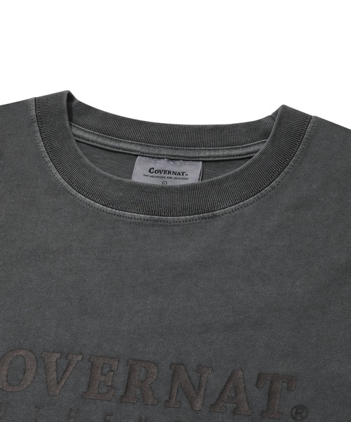 COVERNAT（カバーナット）の「【COVERNAT】AUTHENTIC LOGO LONG SLEEVE / カバーナット オーセンティック ロゴ ロングスリーブ Tシャツ（Tシャツ/カットソー・メンズ・ブラック/チャコールグレー/ホワイト/グリーン系その他・LARGE/MEDIUM/X-LARGE/SMALL）」の17枚目の写真