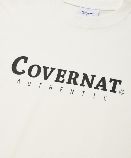 COVERNAT（カバーナット）の「【COVERNAT】AUTHENTIC LOGO LONG SLEEVE / カバーナット オーセンティック ロゴ ロングスリーブ Tシャツ（Tシャツ/カットソー・メンズ・ブラック/チャコールグレー/ホワイト/グリーン系その他・LARGE/MEDIUM/X-LARGE/SMALL）」の8枚目の写真