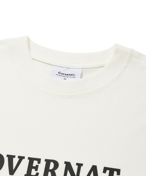 COVERNAT（カバーナット）の「【COVERNAT】AUTHENTIC LOGO LONG SLEEVE / カバーナット オーセンティック ロゴ ロングスリーブ Tシャツ（Tシャツ/カットソー・メンズ・ブラック/チャコールグレー/ホワイト/グリーン系その他・LARGE/MEDIUM/X-LARGE/SMALL）」の7枚目の写真