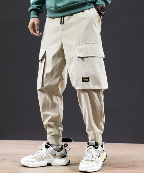 CORPUS TOKYO（コーパス トーキョー）の「Lazy Tokyo カーゴジョガーパンツ（カーゴパンツ・メンズ・ブラック/ベージュ/グレー・1/2/4/3）」の8枚目の写真