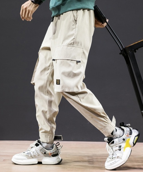 CORPUS TOKYO（コーパス トーキョー）の「Lazy Tokyo カーゴジョガーパンツ（カーゴパンツ・メンズ・ブラック/ベージュ/グレー・1/2/4/3）」の17枚目の写真