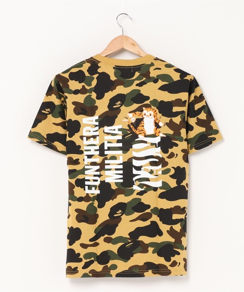 A BATHING APE(アベイシングエイプ)の「1ST CAMO TIGER TEE M(Tシャツ/カットソー・メンズ・イエロー/グリーン・SMALL/MEDIUM/LARGE/X-LARGE/XX-LARGE/XXX-LARGE)」の4枚目の写真