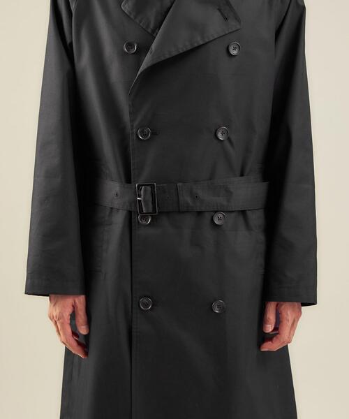 green label relaxing by 風早ゆうた(グリーンレーベルリラクシングバイカゼハヤユウタ)の「【WEB限定】<KZ×green label relaxing>ビッグシルエット トレンチコート(トレンチコート・メンズ・ベージュ/ブラック・S/M/L)」の17枚目の写真