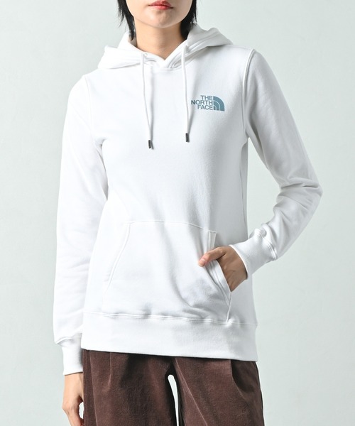 THE NORTH FACE（ザノースフェイス）の「THE NORTH FACE(ザ・ノース・フェイス) BOX NSE プルオーバーパーカー（パーカー・レディース・ホワイト/ブラック/グレー・S/M/XS）」の10枚目の写真