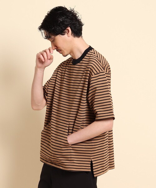 バスクボーダー天竺 Tシャツ