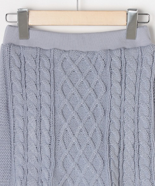 LOVETOXIC（ラブトキシック）の「ニットSETUP（ニット/セーター・キッズ・ブラック/サックスブルー/ベージュ・M/S/SS/L）」の11枚目の写真