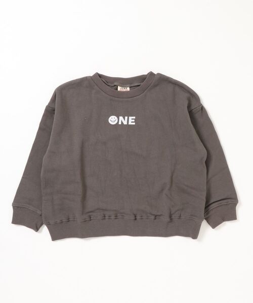 JUNK STORE（ジャンクストアー）の「■プリントバリエスウェット（スウェット・キッズ・ブラウン/キャメル/チャコール/グリーン/ベージュ・150/110/140/120/130）」の2枚目の写真