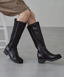 ORiental TRaffic | 切替ストレッチロングブーツ/11502(ブーツ)