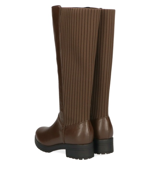 ORiental TRaffic（オリエンタルトラフィック）の「切替ストレッチロングブーツ/11502（ブーツ・レディース・ブラック/ブラウン・LL/S/M/L）」の15枚目の写真