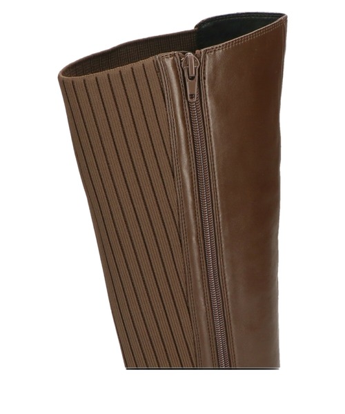 ORiental TRaffic（オリエンタルトラフィック）の「切替ストレッチロングブーツ/11502（ブーツ・レディース・ブラック/ブラウン・LL/S/M/L）」の17枚目の写真