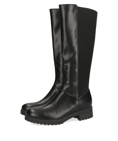 ORiental TRaffic（オリエンタルトラフィック）の「切替ストレッチロングブーツ/11502（ブーツ・レディース・ブラック/ブラウン・LL/S/M/L）」の7枚目の写真