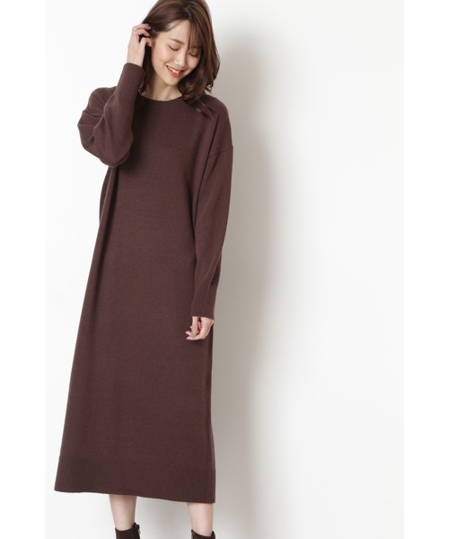 ブランド古着 ニットワンピース ワンピース Natural Beauty Basic ナチュラルビューティベーシック のファッション通販 Zozoused