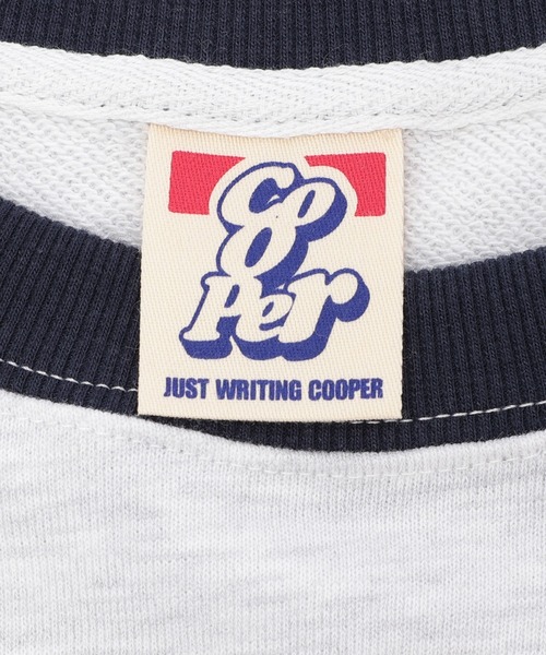 WHO'S WHO gallery（フーズフーギャラリー）の「COOPER PARKリンガークルースウェット（スウェット・メンズ・アッシュグレー/ブラック/ネイビー/ブラウン/杢グレー・FREE）」の7枚目の写真