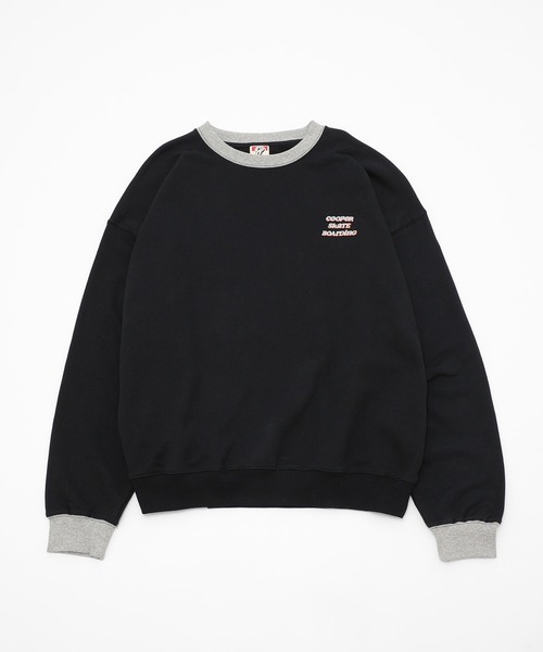 WHO'S WHO gallery（フーズフーギャラリー）の「COOPER PARKリンガークルースウェット（スウェット・メンズ・アッシュグレー/ブラック/ネイビー/ブラウン/杢グレー・FREE）」の13枚目の写真