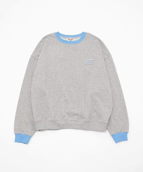 WHO'S WHO gallery（フーズフーギャラリー）の「COOPER PARKリンガークルースウェット（スウェット・メンズ・アッシュグレー/ブラック/ネイビー/ブラウン/杢グレー・FREE）」の16枚目の写真