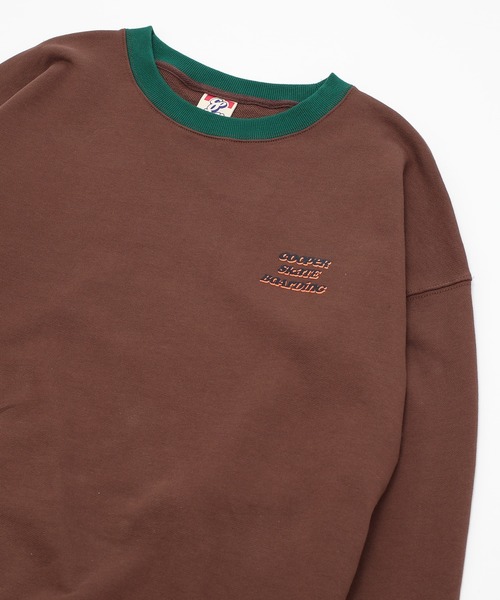 WHO'S WHO gallery（フーズフーギャラリー）の「COOPER PARKリンガークルースウェット（スウェット・メンズ・アッシュグレー/ブラック/ネイビー/ブラウン/杢グレー・FREE）」の20枚目の写真