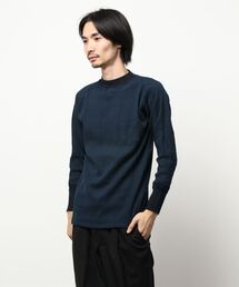 MOCK NECK RIB ATHLETIC SHIRTS