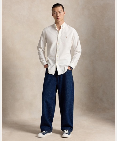 POLO RALPH LAUREN（ポロ ラルフ ローレン）の「アイコニック オックスフォード シャツ（シャツ/ブラウス・メンズ・ホワイト・M/XS/S/L/XL/XXL）」の7枚目の写真