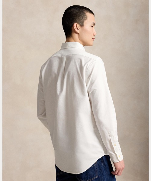 POLO RALPH LAUREN（ポロ ラルフ ローレン）の「アイコニック オックスフォード シャツ（シャツ/ブラウス・メンズ・ホワイト・M/XS/S/L/XL/XXL）」の6枚目の写真
