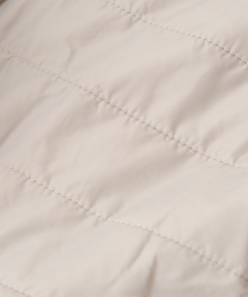 un dix cors（アンディコール）の「寒さから優しく守るあたたかファー　リバーシブルファーブルゾン（ブルゾン・レディース・ライトグレー/モカ/ライトベージュ・FREE）」の10枚目の写真