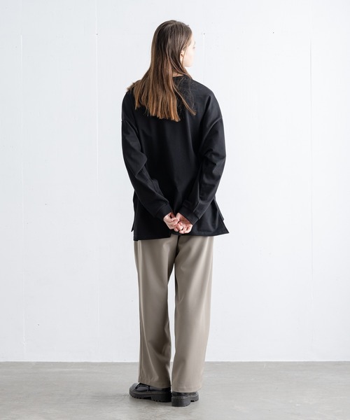 EDDEN ELLEN(エデンエレン)の「【EDDEN ELLEN】シンプルロゴカットソー(Tシャツ/カットソー・メンズ・ホワイト/チャコールグレー/ブラック/ダークブラウン/ベージュ/グリーン・SMALL/MEDIUM/LARGE/X-SMALL)」の14枚目の写真