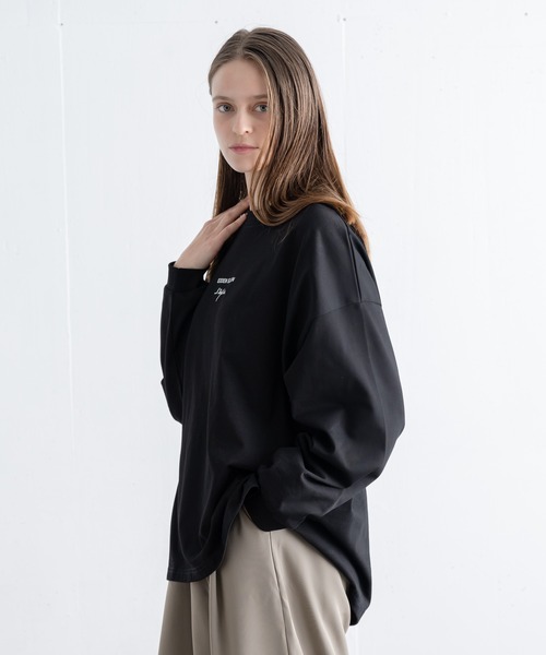 EDDEN ELLEN(エデンエレン)の「【EDDEN ELLEN】シンプルロゴカットソー(Tシャツ/カットソー・メンズ・ホワイト/チャコールグレー/ブラック/ダークブラウン/ベージュ/グリーン・SMALL/MEDIUM/LARGE/X-SMALL)」の9枚目の写真