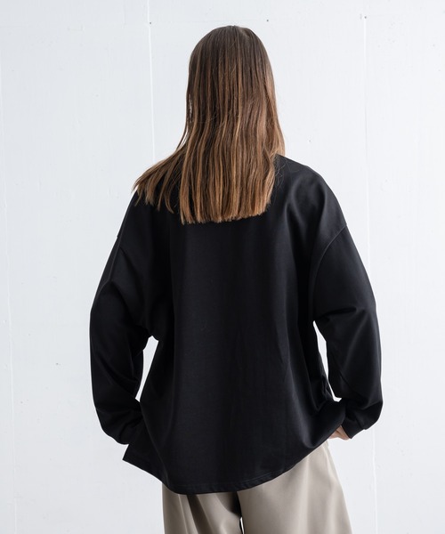 EDDEN ELLEN(エデンエレン)の「【EDDEN ELLEN】シンプルロゴカットソー(Tシャツ/カットソー・メンズ・ホワイト/チャコールグレー/ブラック/ダークブラウン/ベージュ/グリーン・SMALL/MEDIUM/LARGE/X-SMALL)」の10枚目の写真