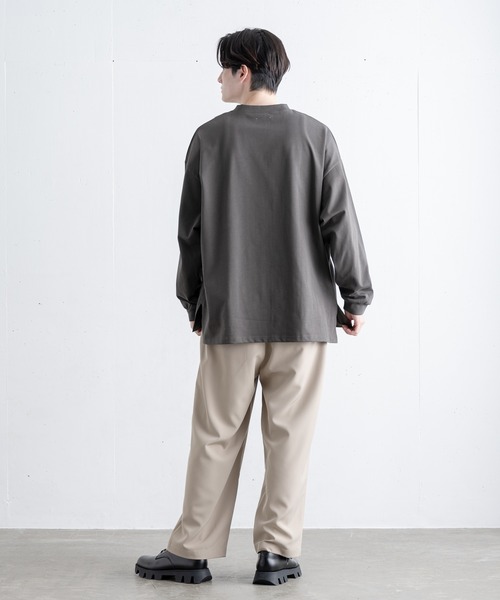 EDDEN ELLEN(エデンエレン)の「【EDDEN ELLEN】シンプルロゴカットソー(Tシャツ/カットソー・メンズ・ホワイト/チャコールグレー/ブラック/ダークブラウン/ベージュ/グリーン・SMALL/MEDIUM/LARGE/X-SMALL)」の22枚目の写真