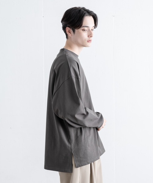 EDDEN ELLEN(エデンエレン)の「【EDDEN ELLEN】シンプルロゴカットソー(Tシャツ/カットソー・メンズ・ホワイト/チャコールグレー/ブラック/ダークブラウン/ベージュ/グリーン・SMALL/MEDIUM/LARGE/X-SMALL)」の19枚目の写真