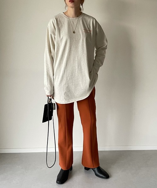 y/m by misato（イムバイミサト）の「my own way ロンT（Tシャツ/カットソー・レディース・ブラック/ホワイト/アイボリー・FREE）」の15枚目の写真