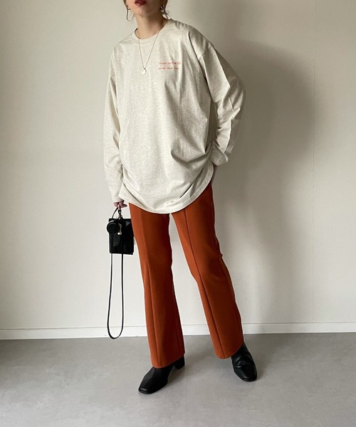 y/m by misato（イムバイミサト）の「my own way ロンT（Tシャツ/カットソー・レディース・ブラック/ホワイト/アイボリー・FREE）」の17枚目の写真