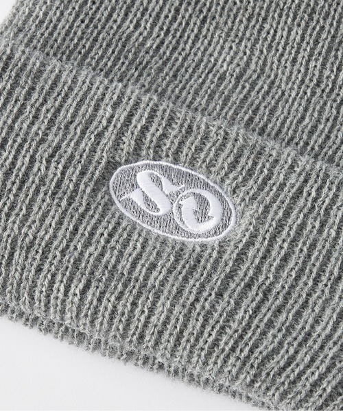 CIAOPANIC(チャオパニック)の「【Surpass Hotdog Stand/サーパス ホットドック スタンド】別注OVAL LOGO BEANIE/オーバルロゴビーニー(ニットキャップ/ビーニー・メンズ・ホワイト/ブラック/グレー/オレンジ・FREE)」の7枚目の写真