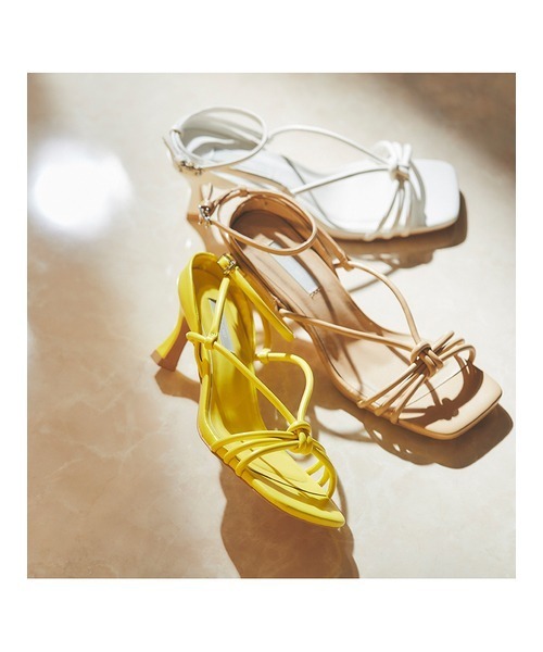 CELFORD（セルフォード）の「ノットデザインサンダル（サンダル・レディース・ホワイト/ベージュ/イエロー・38/36/37）」の10枚目の写真