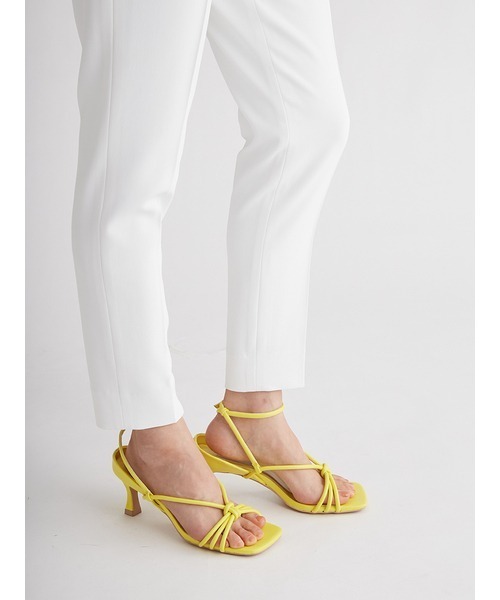 CELFORD（セルフォード）の「ノットデザインサンダル（サンダル・レディース・ホワイト/ベージュ/イエロー・38/36/37）」の21枚目の写真