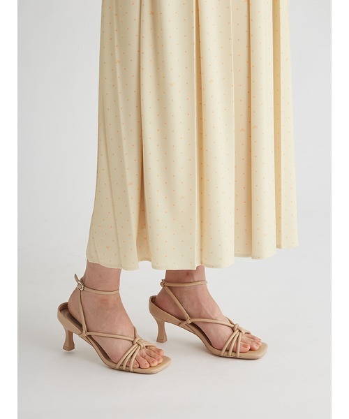 CELFORD（セルフォード）の「ノットデザインサンダル（サンダル・レディース・ホワイト/ベージュ/イエロー・38/36/37）」の19枚目の写真