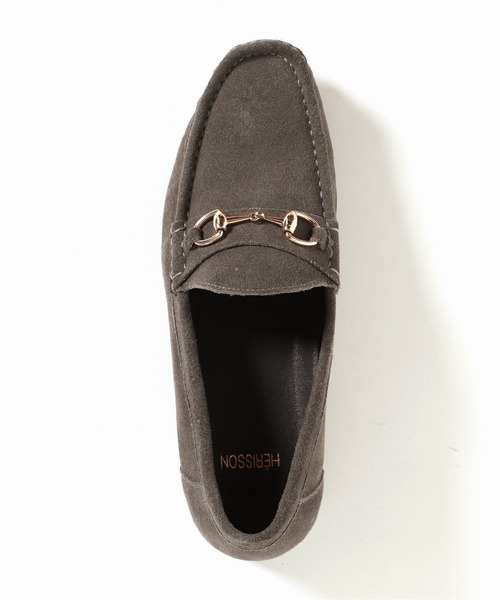 HERRISON ビットローファー(黒/27.0cm) /EDIFICE セール】【HERISSON / エリソン】ビットローファー（ドレス