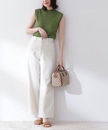 N.（N. Natural Beauty Basic） | 【S Size Line】◆スタンダードワイドデニムパンツ(デニムパンツ)